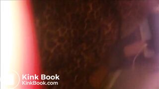 Naughty big booty babe ass fucked while pooping