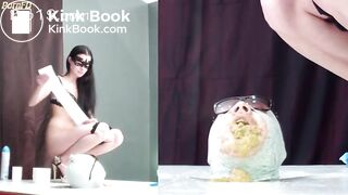 Poo19 - 5 girls shit in my mouth Part 3 Christina