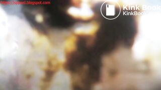 Chinese girl pissing and pooping on the camera