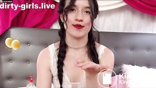 Cute teen another easy poo eating