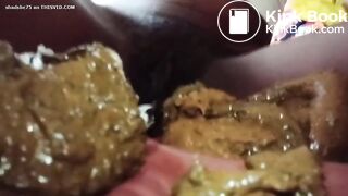 black girl pooping her panties