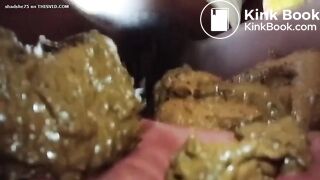 black girl pooping her panties