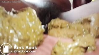 black girl pooping her panties