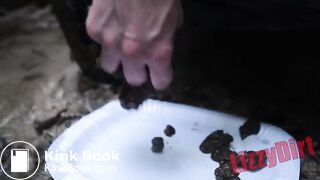 LizzyDirt - Huge Turd Back in Gaping Blonde Ass