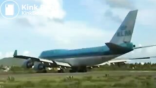 Beautiful flight attendant shits in airplane