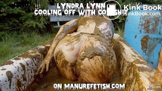 Girls Playing and masturbating in Cowshit - Manure Monday Sale