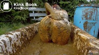 Lyndra Lynn bathing in Cowshit - ManureFetish Sale
