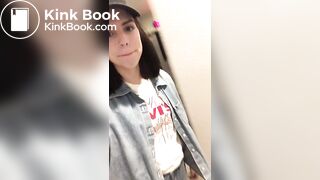 Cute Teen shits on the floor