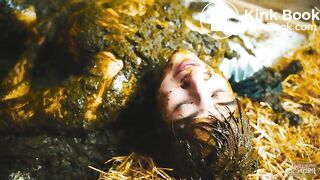 Lyndra covered in Cowshit - Squid Game Manure