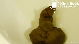 shits in wc