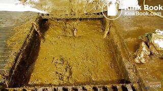 Betty submerges in cowshit