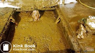 Betty submerges in cowshit