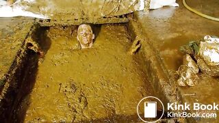 Betty submerges in cowshit