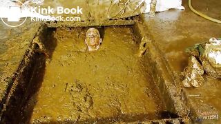 Betty submerges in cowshit