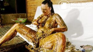 Bettys favourite workout in cowshit