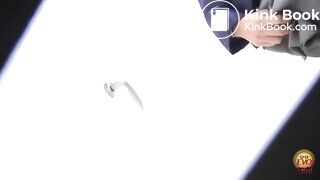 Japanese schoolgirl poops small logs