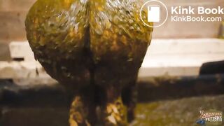 Cleaning ends in a mess - cowshit