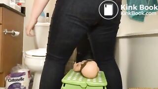 DOLLYS GET SHITFACED! BIZARR SCAT ON DOLLS COMPILATION