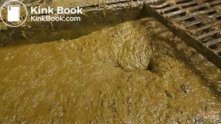 Betty submerging in cowshit compilation