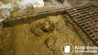 Betty submerging in cowshit compilation