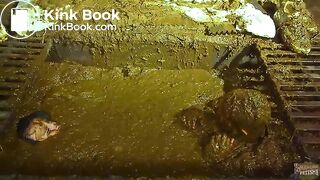 Betty submerging in cowshit compilation