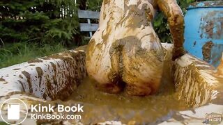 Cooling off with cowshit Lyndra Lynn