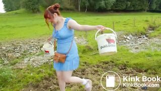 Lyndra-Lynn-s-first-time-in-cow-shit-trailer