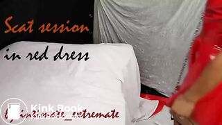 Scat-session-in-red-dress-ThisVidcom-1