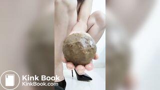 Poo with heels