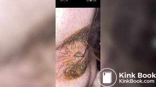 Close up poop