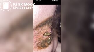 Close up poop