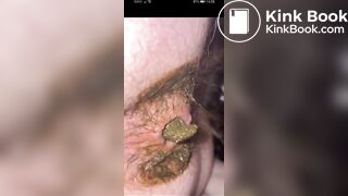 Close up poop