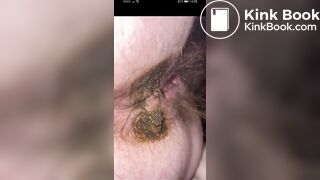 Close up poop
