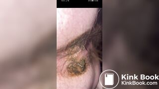 Close up poop