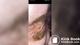 Close up poop
