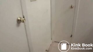 Hot blonde shits