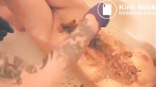 18yo alldoing Nina, part3, tasting shit 1st time!!