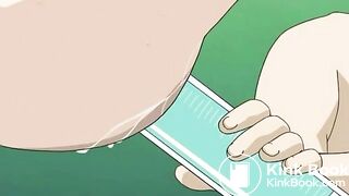 Hentai girls gets enema