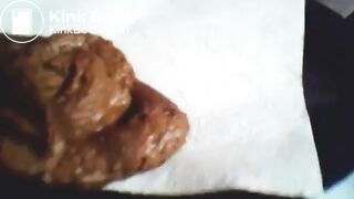 Mature babe shits a lot