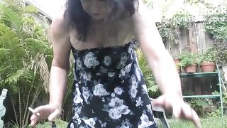 Gode ​​de maïs merdique avec prolapsus extrême de Dirtygardengirl