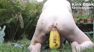 Gode ​​de maïs merdique avec prolapsus extrême de Dirtygardengirl