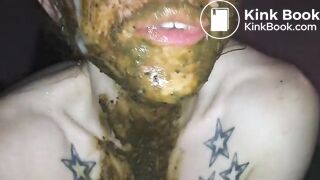 Shitty face smearing