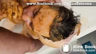 Scat blowjob