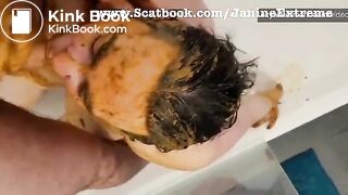 Scat blowjob