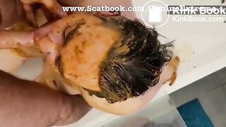 Scat blowjob