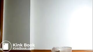 Chick shits in a bowl