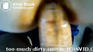 Anal fucking with shit
