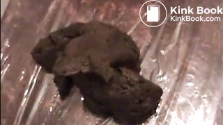 Girl shitting closeup
