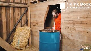 Dung Prison - pegging and fucking in cowshit