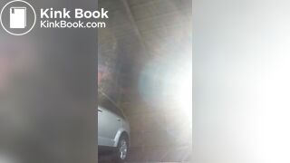 Diarrhea shitting PAWG whore in driveway